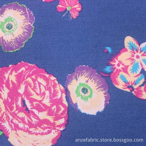 Wholesale Cotton Printed Woven Chambray Poplin Fabric